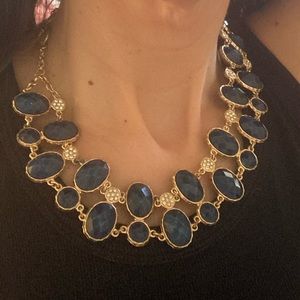 Reversible statement necklace by Amrita